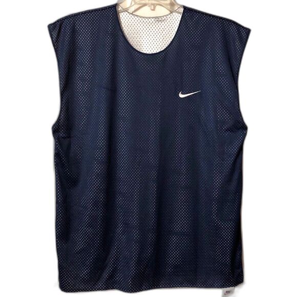 Nike Other - Mens Vintage Y2K Nike Reversible Jersey Athletic Sleeveless Top Size Large